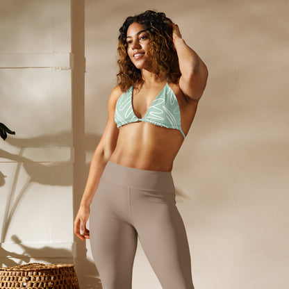 Eco-Friendly Triangle String Bikini Top